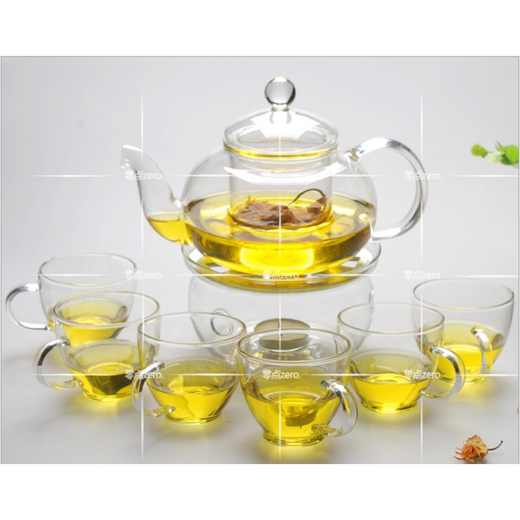 Bộ ấm trà thủy tinh chịu nhiệt BAT 121